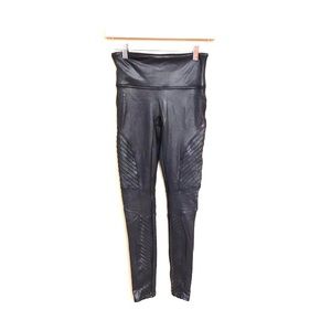 Faux Leather Moto Legging by Spanx SZ S